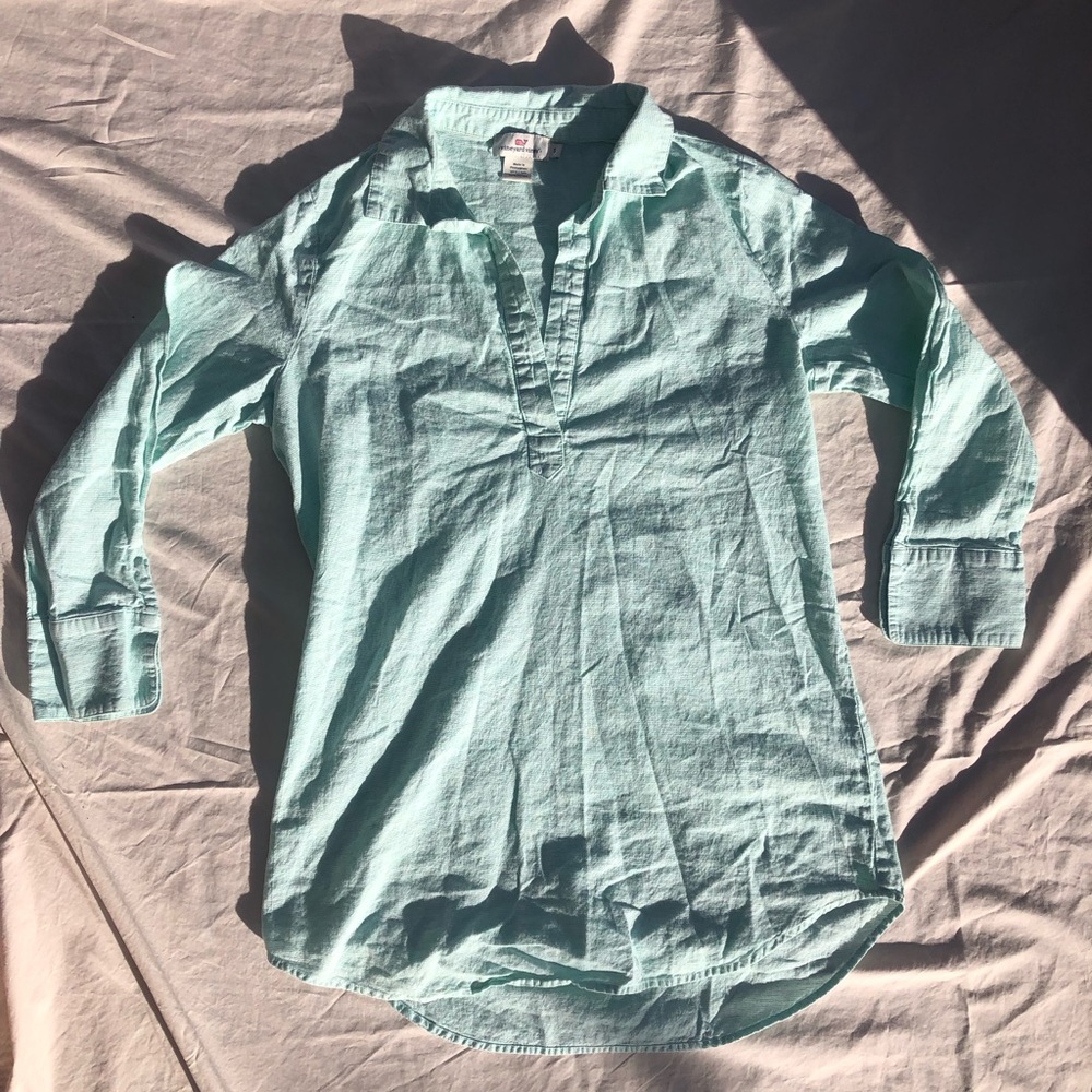 LIKE NEW Vineyard Vines Linen Cotton shirt